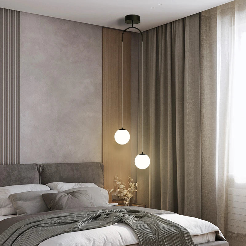 Nordic Mini Resin Shade LED Pendant Light