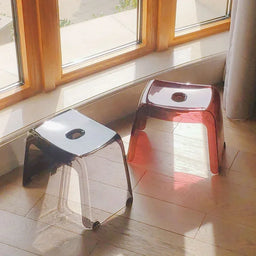Transparent Plastic Stool