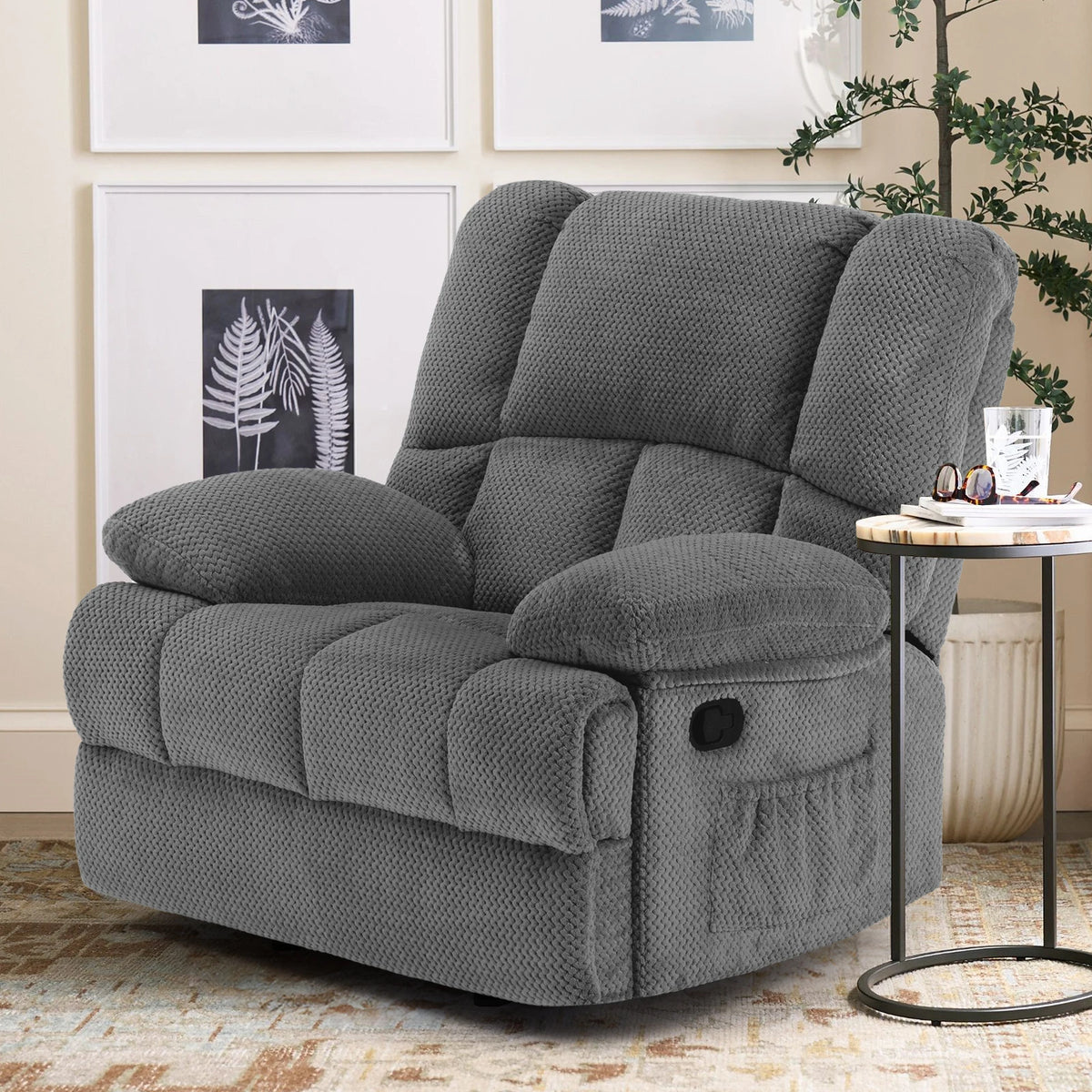 Oversized Rocker Recliner Chair