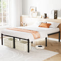 Metal Platform Bed Frame, Twin to King