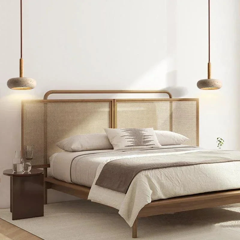 Natural Travertine Stone Pendant Light