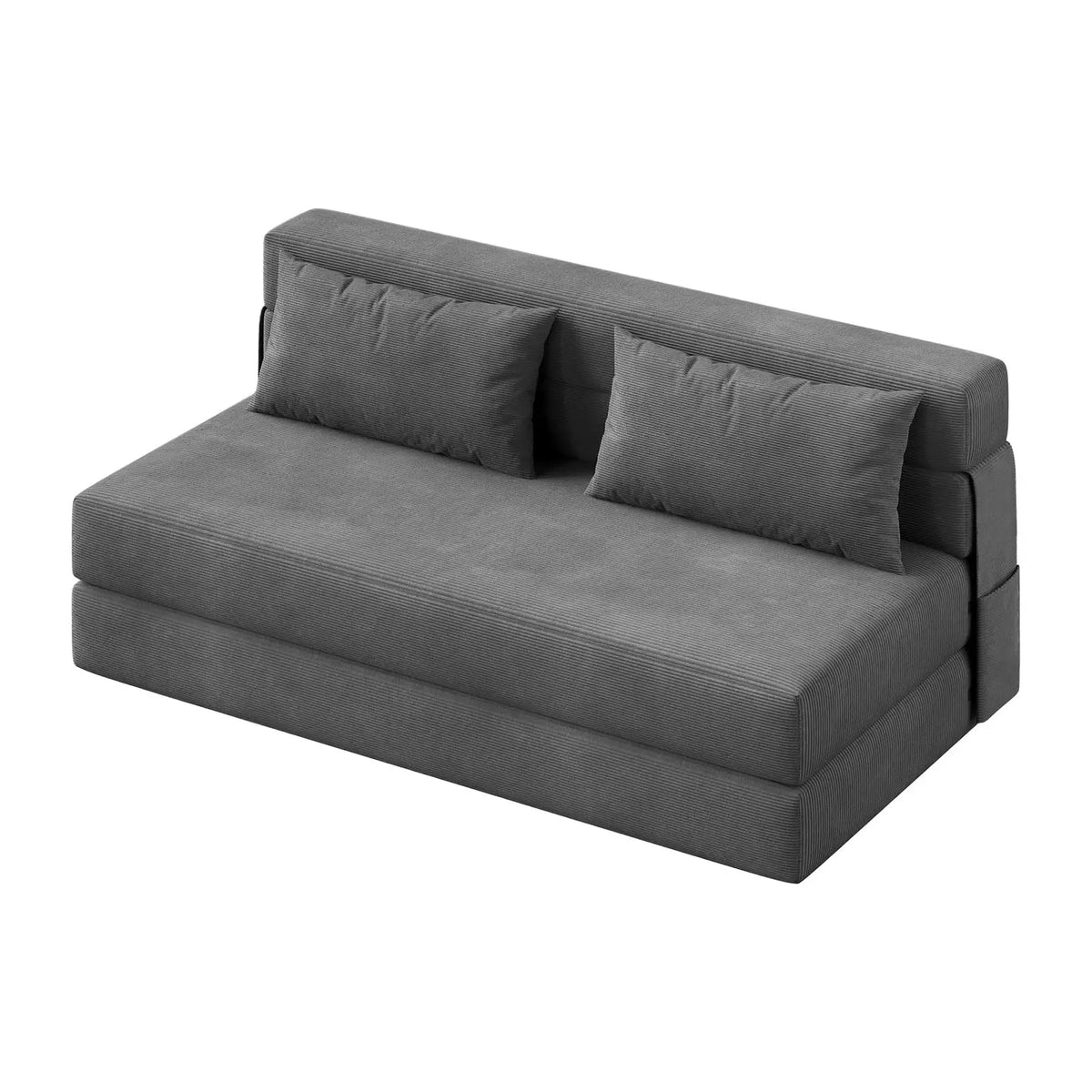 4-in-1 Corduroy Folding Sofa Bed