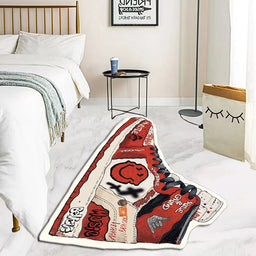 Sneaker Carpet Area Rug