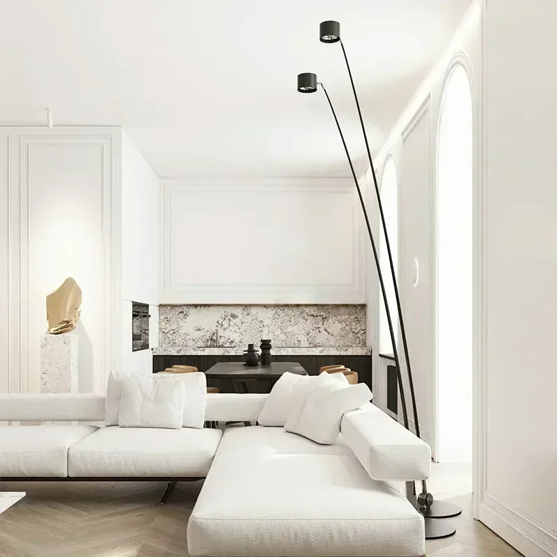 Minimalist Long Pole Fishing Floor Lamp