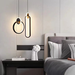 Minimalist Bedside LED Pendant Light