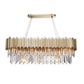 Rectangular Modern Crystal Chandelier