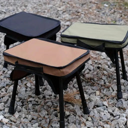 2-in-1 Liftable Camping Stool Table