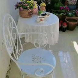 Nordic Iron Balcony Table and Chairs Set