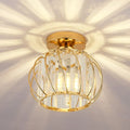 Novelty Black Glass Aisle Ceiling Light