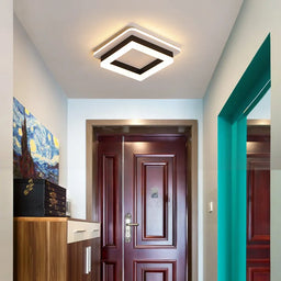 Dimmable Acrylic LED Semi-Flush Chandelier