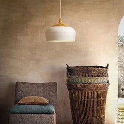 Modern Oak Wood Pendant Light