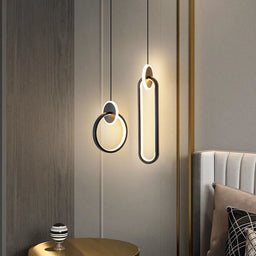Minimalist Bedside LED Pendant Light