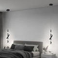 Nordic Metal Spiral Pendant Chandelier