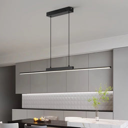 Minimalist Aluminum Linear Pendant Light