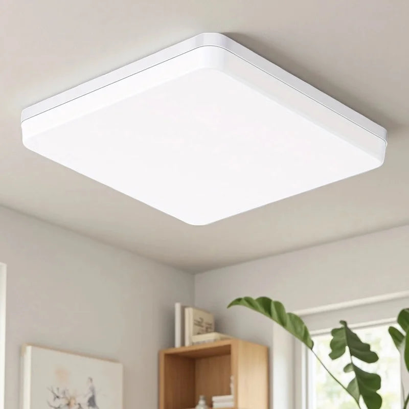 Square LED Flush Mount Ceiling Lamp