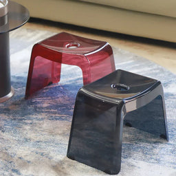 Transparent Plastic Stool