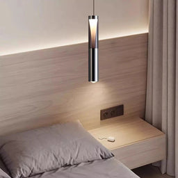 Round Tube Lifting Bedside Pendant Lamp