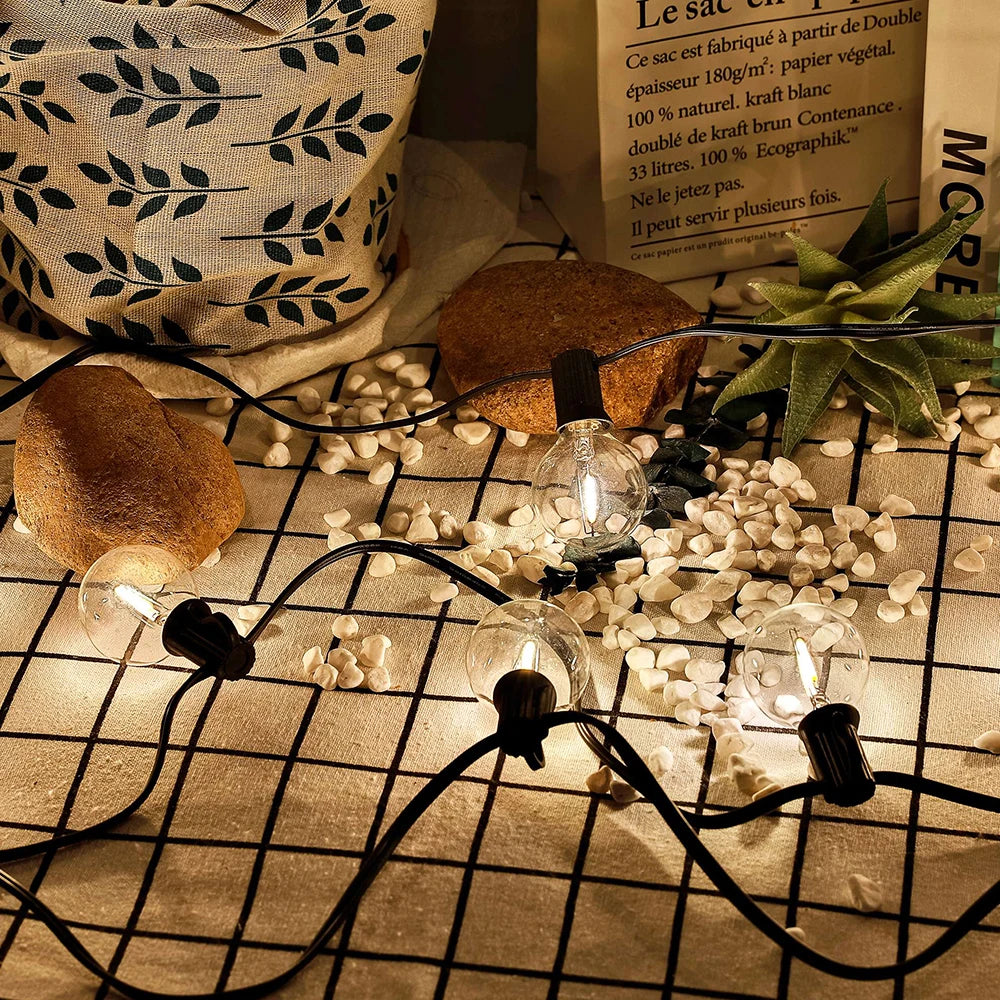 G40 Shatterproof LED Festoon String Lights