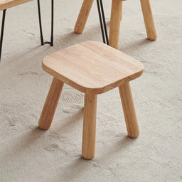 Solid Wood Shoe Changing Stool
