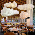 White Floating Cloud Pendant Light