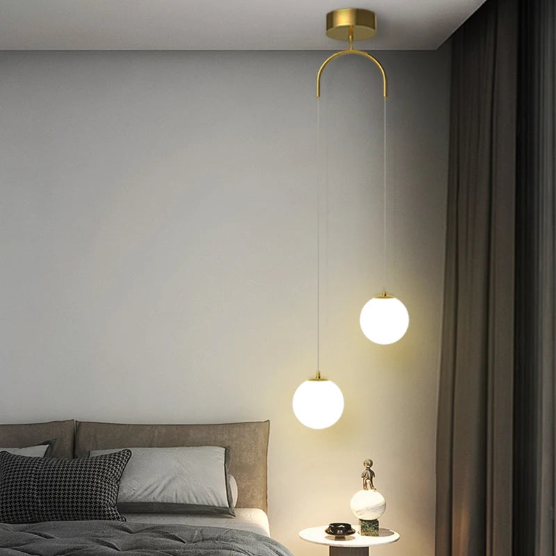 Nordic Mini Resin Shade LED Pendant Light