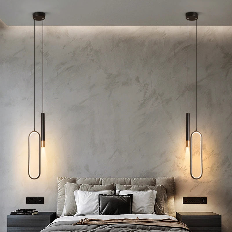 Nordic Iron Acrylic LED Pendant Light