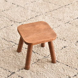 Solid Wood Shoe Changing Stool