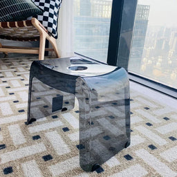 Transparent Plastic Stool