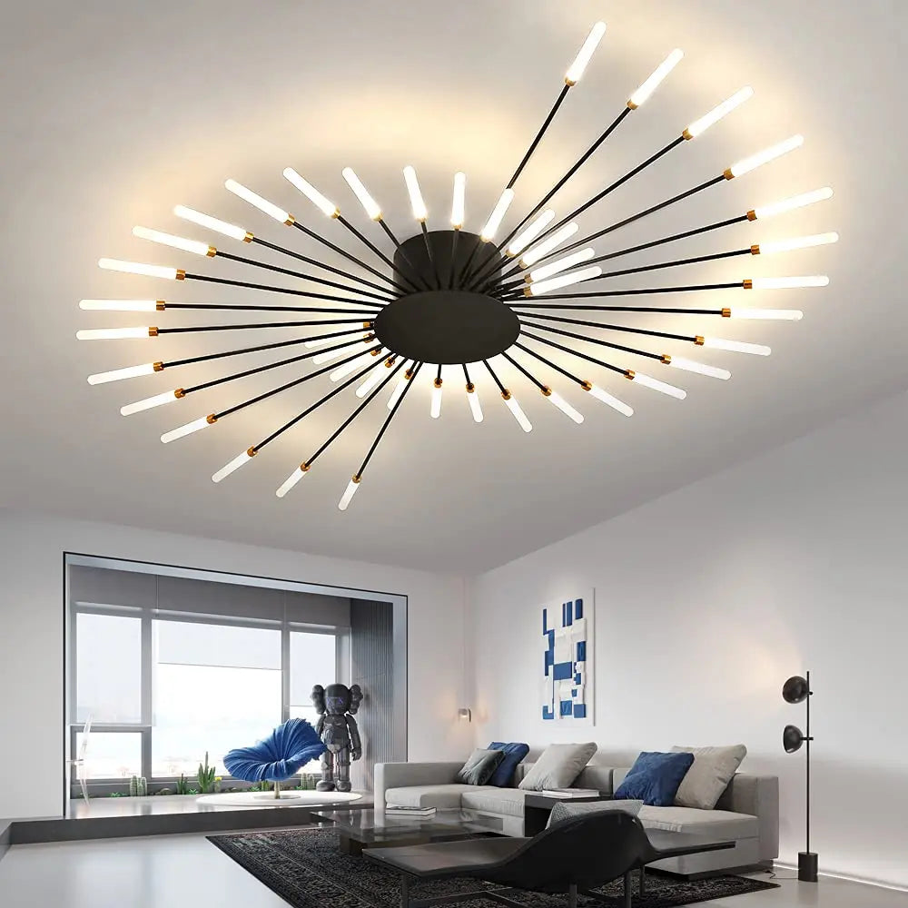 Nordic Designer Flower Shape LED Ceiling Lamp