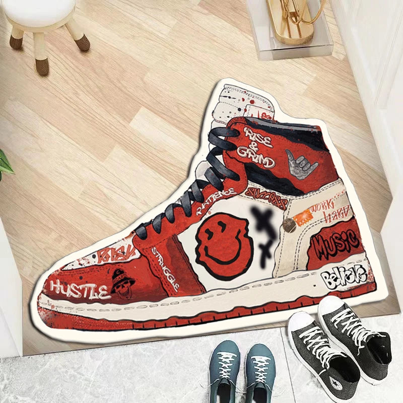 Sneaker Carpet Area Rug