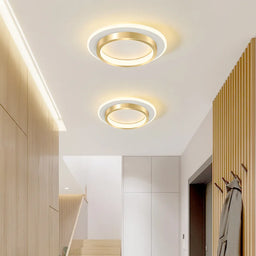 Round Acrylic LED Flush Mount Light