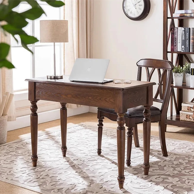 American Solid Wood Writing Desk