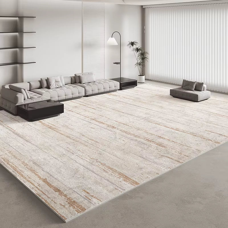 Italian Minimalist Carpets for Living Room Light Luxury Bedroom Decor Plush Carpet Fluffy Soft Large Area Rug Home Cloakroom Mat