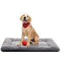 Ultra Soft Dog Beds Crate Pad - Washable Anti-Slip Kennel Sleeping Mat for Medium to Large Dogs Cozy Two Sizes Available