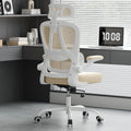 Ergonomic Office Chair, Home Office Desk Chair with Lumbar Support & Headrest, High Back Computer Chair for Work, Study