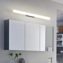 LED Strip Mirror Wall Lamp Interior Decoration Modern Minimalist Style Dressing Room Bedroom Living Lighting AC85-265V