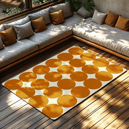 Boho Area Rug Non Slip Washable Indoor Outdoor Carpet Modern Abstract Geometric Pattern Accent Rug Living Room Floor Mat Home De