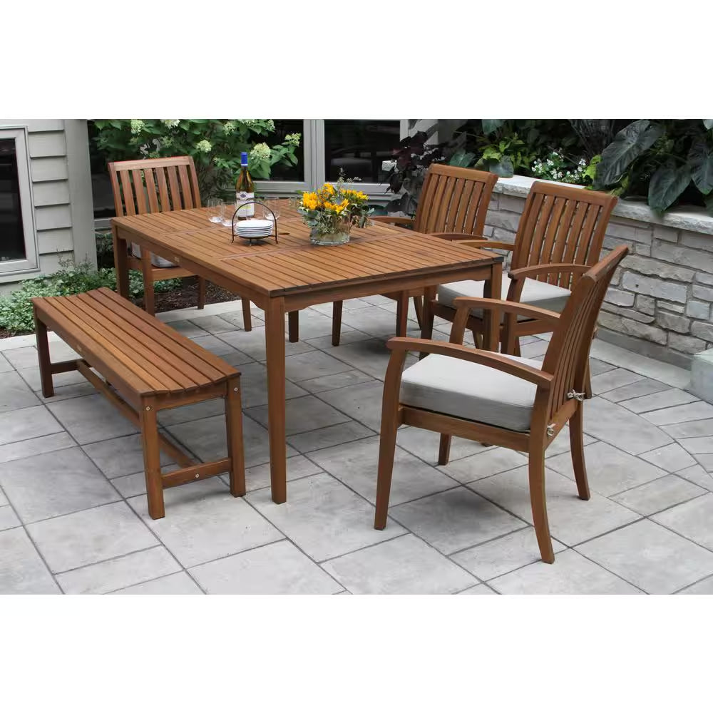 Wood Outdoor Dining Table