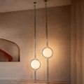Modern Stainless Steel Ball Floor Lamp
