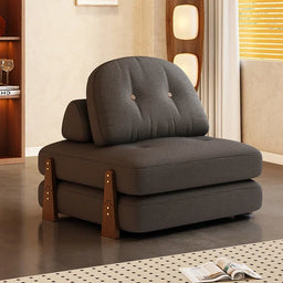 Convertible Sofa Bed Foldable Living Room Couch High-Density Foam Recliner Sofa Detachable Cover Lazy Bed Adjustable Sleeper
