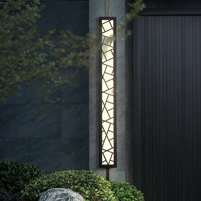 2025 Outdoor Wall Light Courtyard Long LED Wall-Light Modern IP65 Waterproof Villa Porch Garden Wall Lamp Exterior Wall Sconces
