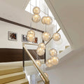 Modern Home Decoration Led Lights, Stair Chandelier, Living Room Chandelier, Glass Chandelier, Indoor Lighting