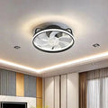 Low Profile LED Ceiling Fan with Remote, 34cm