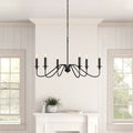Retro Loft Living Room Chandelier Lighting E14 Vintage American Style Black/Gold Ceiling Chandelier Household Dining Room Light