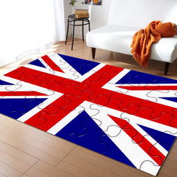 Retro British Flag Pattern Carpet for Living Room Large Area Rugs Bedroom Carpets Modern Home Living Room Decor Floor Mat Rug