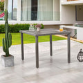 Metal Outdoor Dining Table