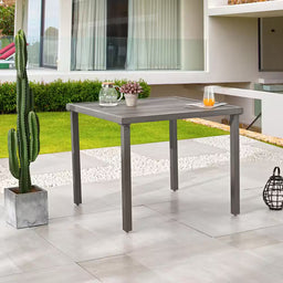 Metal Outdoor Dining Table