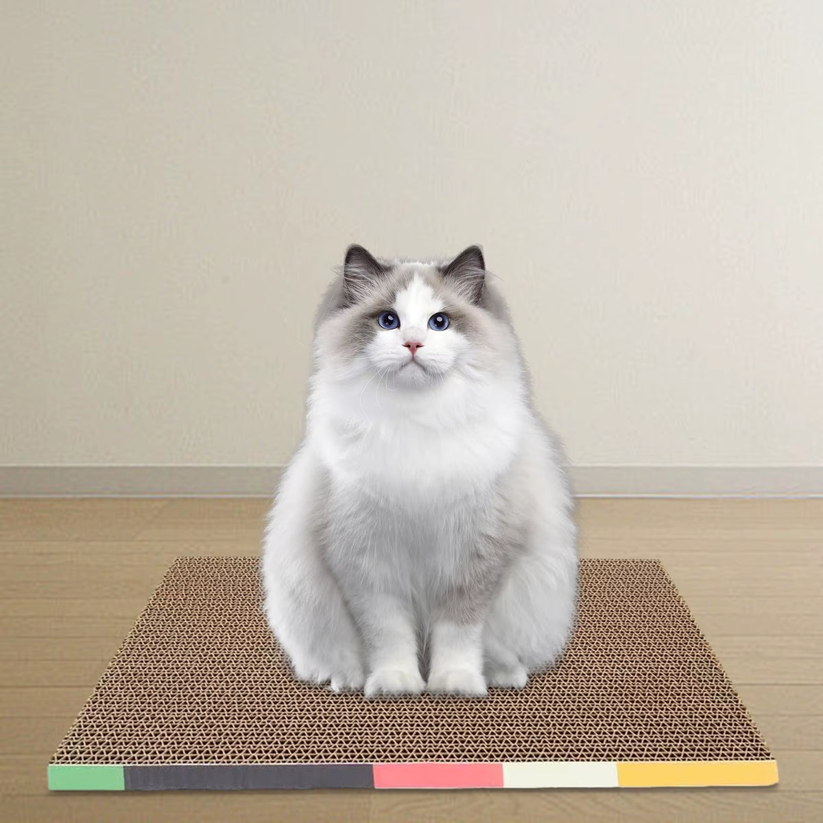 Cat Scratchers Cardboard Cat Scratching Board Durable Grind Claws Corrugated Paper Pets Sofa for Indoor Cats Kittens 고양이 스크래처