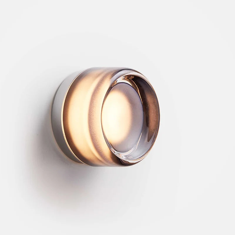 Danish Designer Heavy Glass Wall Sconce