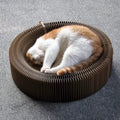 Pet Cat Scratcher Lounge Bed Collapsible Folding Corrugated Paper Deform Cat Scratch Board for Cat Bed Mat Kitten Toy Pet Supply